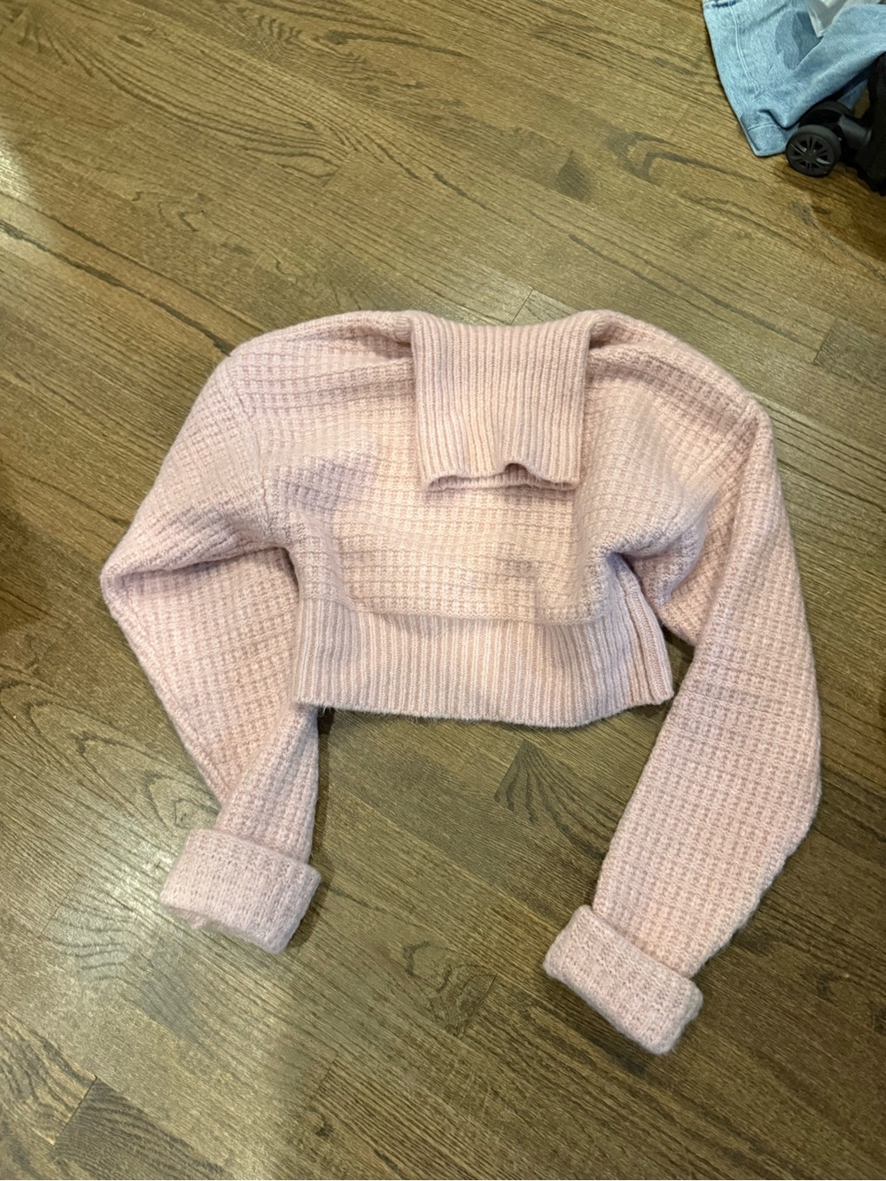 For love and lemons waffle turtleneck - Picture 2 of 2